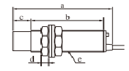 LJA30 Long Cylindrical Inductive Proximity Switch  title=