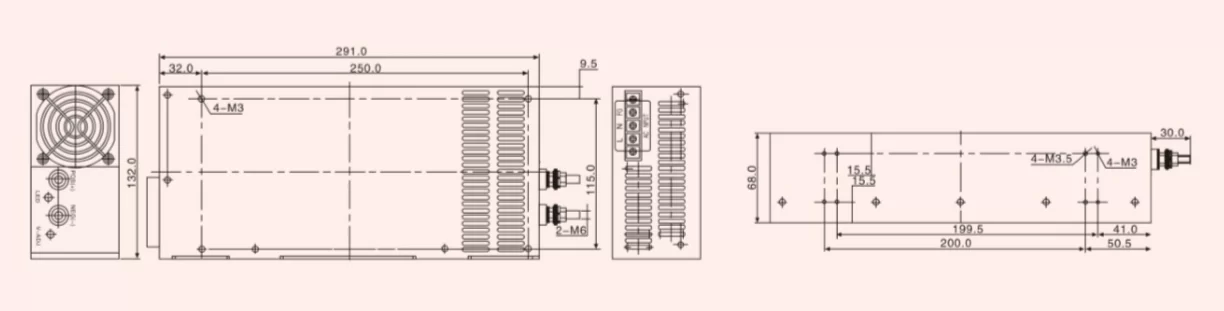 S-1200W series switching power supply