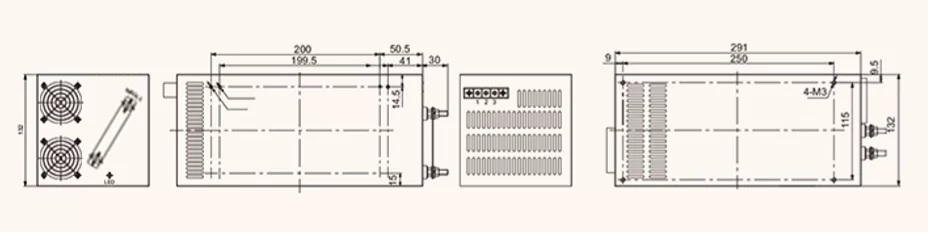 S-2000W series switching power supply